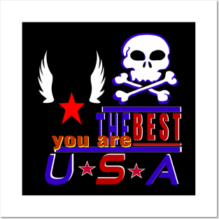 You Are The Best USA Design Of Sea Pirates Posters and Art